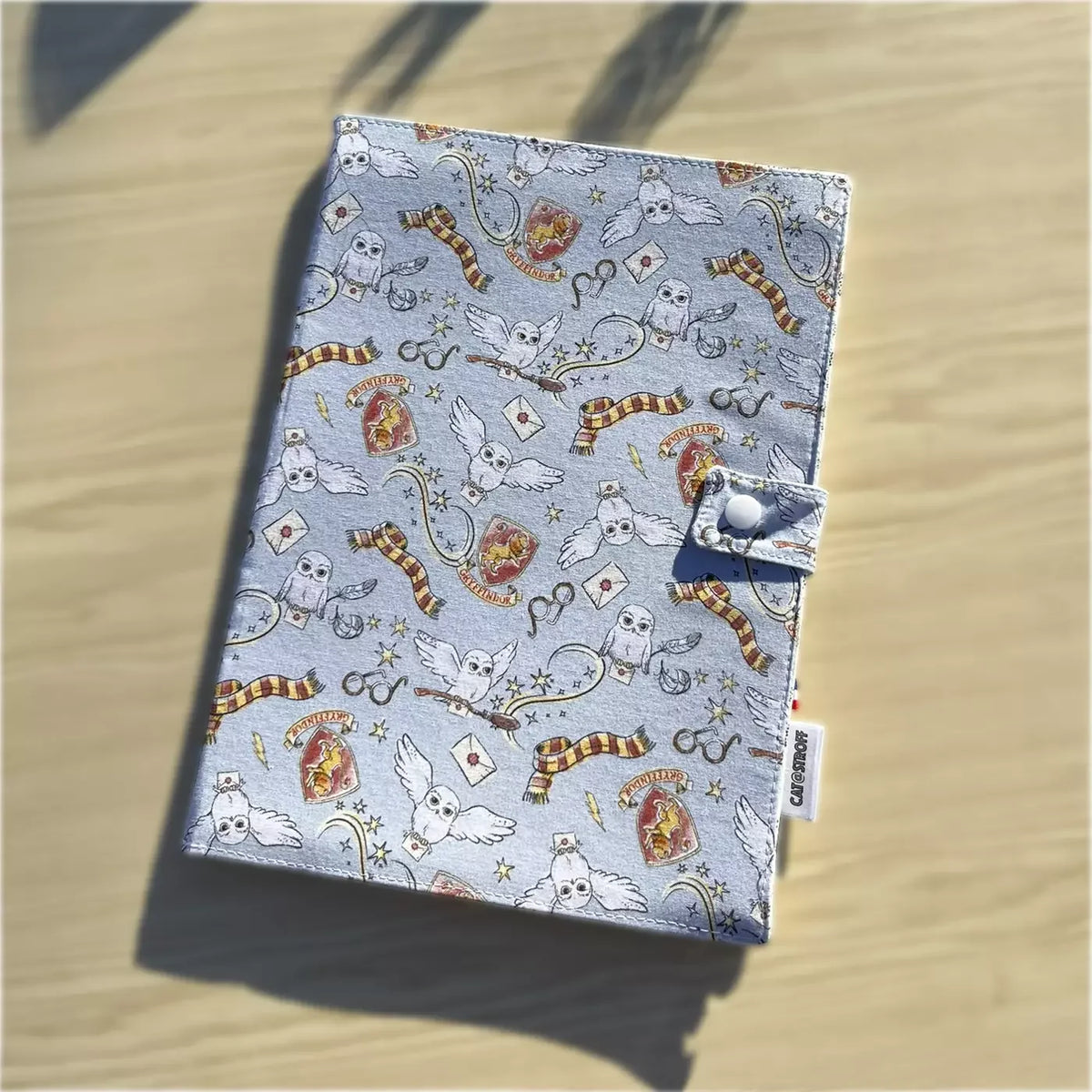 Cahier de coloriage lavable Magic Potter CATASTROFF avec motifs chouettes et écharpes